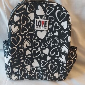 Brighton Endless Love Heart Print Backpack